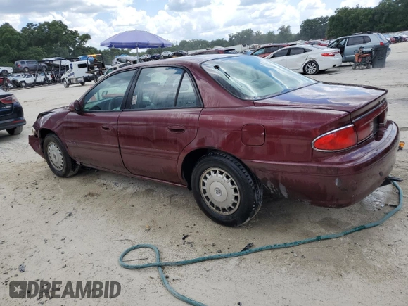 2001 Buick Century Custom with VIN 2G4WS52JX11150660, listed as a Copart auction lot 59237234 with 107,908 mi miles and Salvage Title. Bid and sale history available at carsss.com. Image 2.