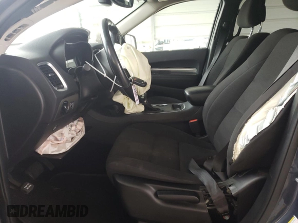 2020 Dodge Durango SXT with VIN 1C4RDHAG5LC307608, listed as a Copart auction lot 89379845 with 58,055 mi miles and Salvage title. Bid and sale history available at DreamBid. Image 7.