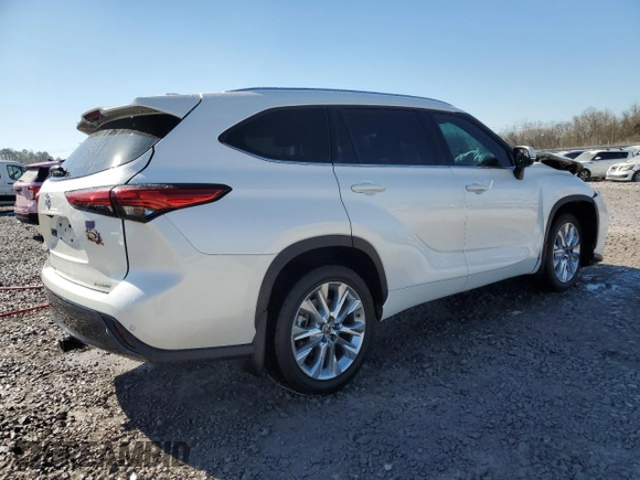 2021 Toyota Highlander Limited z VIN 5TDYZRAH5MS058562, wystawiony jako Copart lot #46990575 z przebiegiem 80 835 mil mil oraz Szkoda całkowita • Salvage title. Historia ofert i sprzedaży dostępna na DreamBid. Obrazek 3.