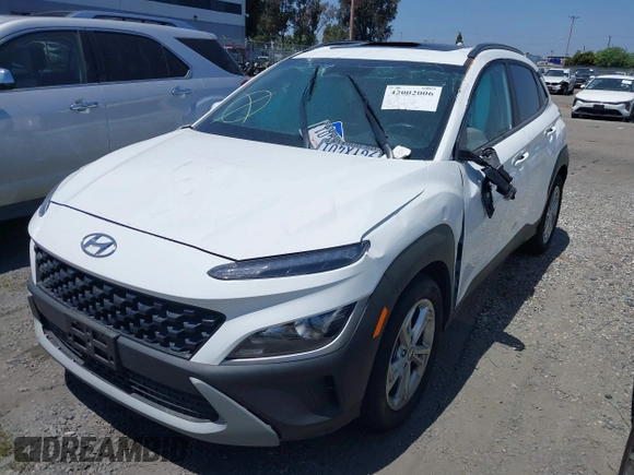 2023 Hyundai Kona SEL with VIN KM8K32AB3PU049347, listed as a IAAI auction lot 42002006 with 21,225 mi miles and . Bid and sale history available at DreamBid. Image 17.
