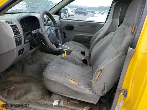 2007 Chevrolet Colorado Work Truck with VIN 1GCCS149778196388, listed as a Copart auction lot 67078374 with 192,383 mi miles and Salvage Title. Bid and sale history available at carsss.com. Image 7.