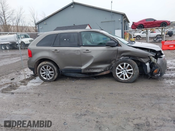 2013 Ford Edge SEL with VIN 2FMDK3JC7DBC80800, listed as a IAAI auction lot 42016037 with 189,746 mi miles. Bid and sale history available at carsss.com. Image 12.