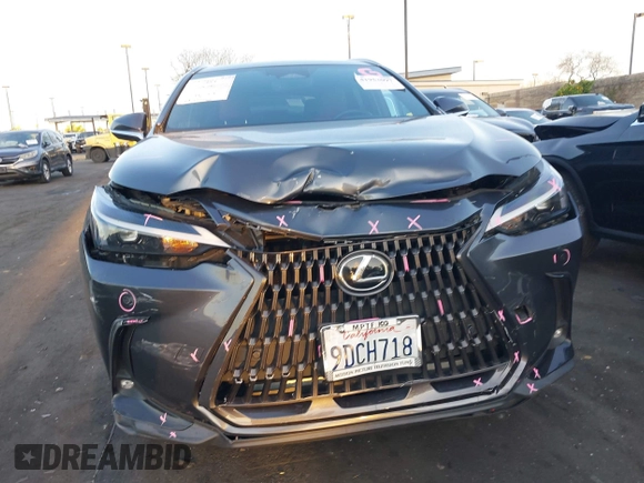 2022 Lexus NX 350 Premium with VIN JTJGGCEZ5N5004331, listed as a IAAI auction lot 41953097 with 44,337 mi miles and . Bid and sale history available at DreamBid. Image 6.