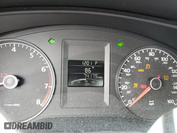 2014 Volkswagen Jetta S с VIN 3VW2K7AJXEM225837, выставлен на аукционе Copart как лот 60860545 с пробегом 74 179 миль миль и Списание • Salvage title. История ставок и продаж доступна на DreamBid. Изображение 9.