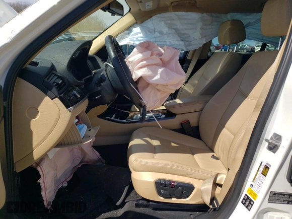 2017 BMW X3 xDrive28i with VIN 5UXWX9C57H0T04700, listed as a Copart auction lot 51988925 with 121,499 mi miles and Salvage Title. Bid and sale history available at DreamBid. Image 7.