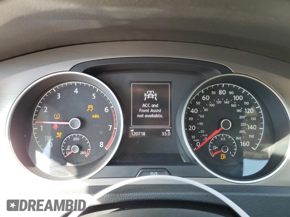 2016 Volkswagen Golf SportWagen TSI S with VIN 3VWC17AU3GM517785, listed as a Copart auction lot 75386274 with 120,718 mi miles and Salvage Title. Bid and sale history available at carsss.com. Image 9.
