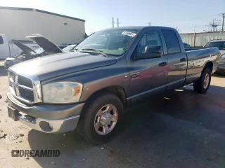2007 Dodge 2500 SLT with VIN 3D7KR28C37G721529, listed as a Copart auction lot 54500465 with 167,983 mi miles and Clean title. Bid and sale history available at DreamBid. Image 1.