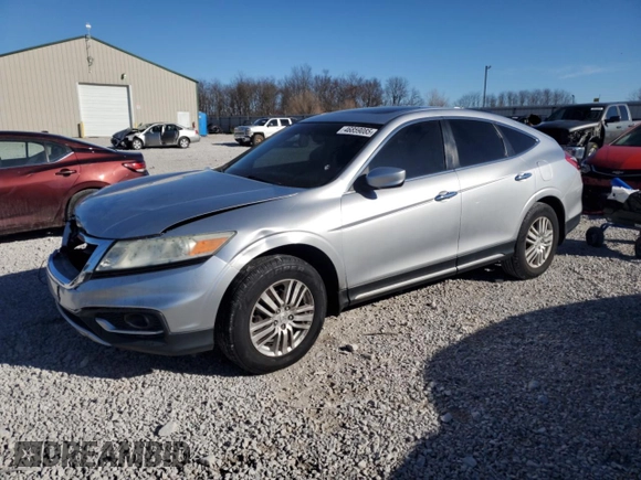 2013 Honda Crosstour EX z VIN 5J6TF3H30DL005550, wystawiony jako Copart lot #46859085 z przebiegiem 163 990 mil mil oraz Szkoda całkowita • Salvage title. Historia ofert i sprzedaży dostępna na DreamBid. Obrazek 1.
