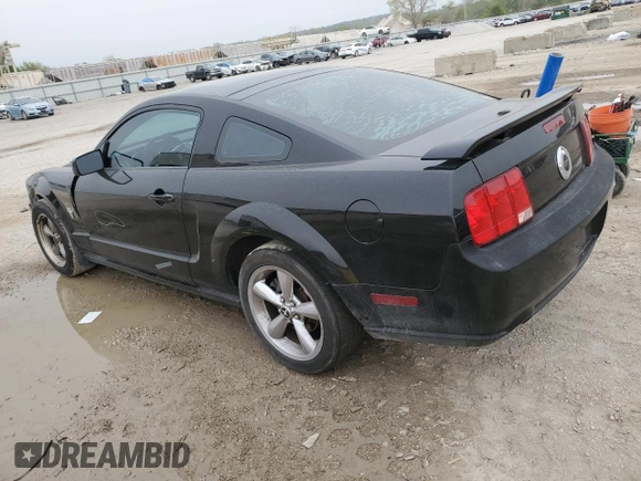 2009 Ford Mustang GT with VIN 1ZVHT82HX95105699, listed as a Copart auction lot 53817395 with 139,600 mi miles and Salvage title. Bid and sale history available at DreamBid. Image 2.