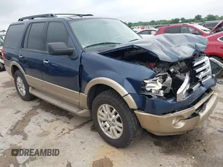 2013 Ford Expedition XLT with VIN 1FMJU1H51DEF27015, listed as a IAAI auction lot 42421404 with 147,671 mi miles and . Bid and sale history available at DreamBid. Image 1.
