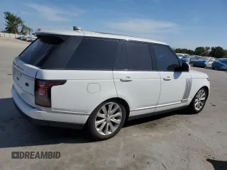 2017 Land Rover Range Rover HSE with VIN SALGS2FVXHA369177, listed as a Copart auction lot 49129195 with 71,884 mi miles and Clean title. Bid and sale history available at DreamBid. Image 3.