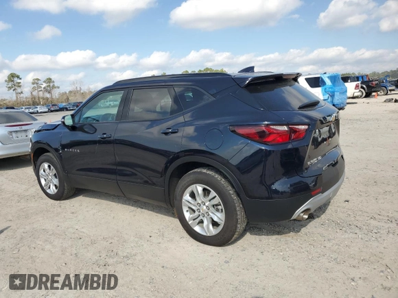 2021 Chevrolet Blazer LT с VIN 3GNKBJRS8MS511863, выставлен на аукционе Copart как лот 44385375 с пробегом 14 949 миль миль и Списание • Salvage title. История ставок и продаж доступна на DreamBid. Изображение 2.