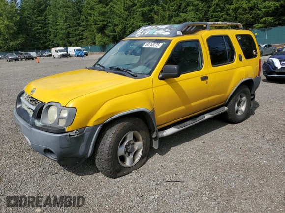 2003 Nissan Xterra XE with VIN 5N1ED28Y53C702202, listed as a Copart auction lot 60758225 with 142,038 mi miles and Salvage title. Bid and sale history available at DreamBid. Image 1.