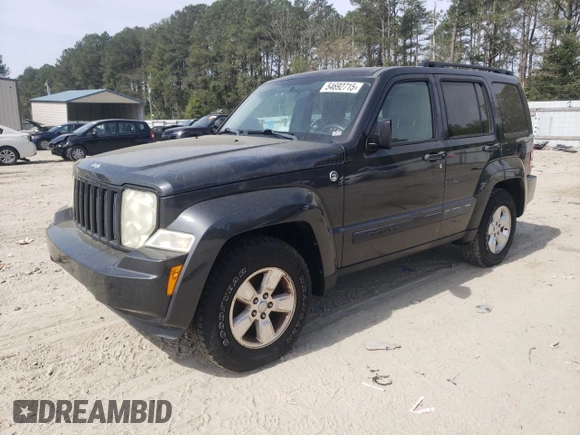 2011 Jeep Liberty Sport with VIN 1J4PN2GK0BW567631, listed as a Copart auction lot 54692715 with 95,841 mi miles and Clean Title. Bid and sale history available at carsss.com. Image 1.