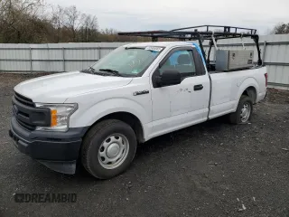 2018 Ford F-150 XL with VIN 1FTMF1CP8JKF68730, listed as a Copart auction lot 52688585 with 176,943 mi miles and Salvage title. Bid and sale history available at DreamBid. Image 1.