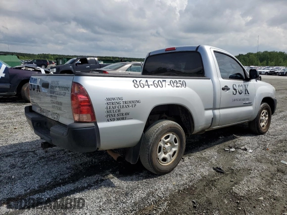 2008 Toyota Tacoma z VIN 5TENX22N88Z531805, wystawiony jako Copart lot #54577175 z przebiegiem 131 841 mil mil oraz Szkoda całkowita • Salvage title. Historia ofert i sprzedaży dostępna na DreamBid. Obrazek 3.