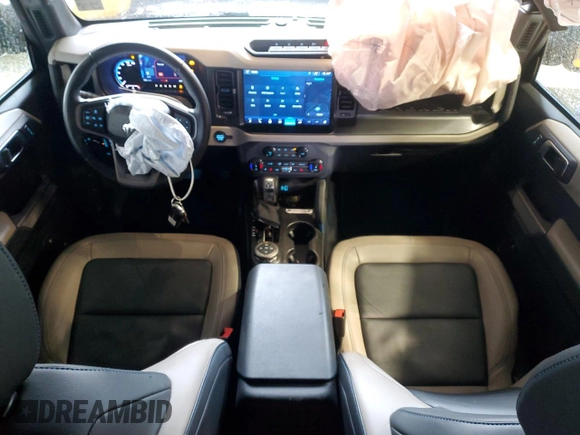 2022 Ford Bronco with VIN 1FMEE5DP1NLA92717, listed as a Copart auction lot 50623805 with 28,371 mi miles and Salvage title. Bid and sale history available at DreamBid. Image 8.
