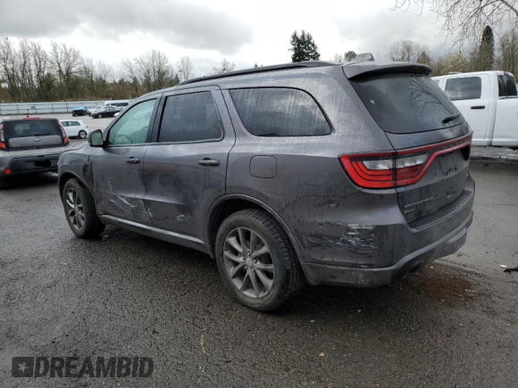 2017 Dodge Durango GT with VIN 1C4RDJDG5HC871754, listed as a Copart auction lot 47498285 with 66,040 mi miles and Salvage Title. Bid and sale history available at carsss.com. Image 2.