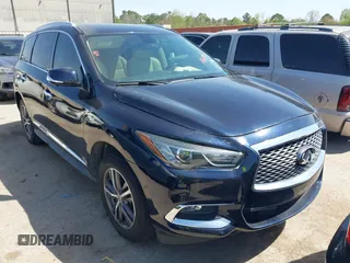 2018 Infiniti QX60 with VIN 5N1DL0MN8JC523891, listed as a IAAI auction lot 41862189 with 74,513 mi miles. Bid and sale history available at carsss.com. Image 1.
