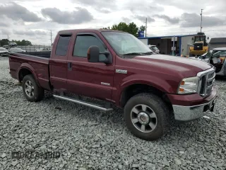2006 Ford F-250 XL with VIN 1FTSX21P06ED33807, listed as a Copart auction lot 60924055 with 179,423 mi miles and Clean title. Bid and sale history available at DreamBid. Image 4.