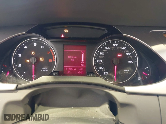 2010 Audi A4 Premium Plus с VIN WAUFFAFL3AN037898, выставлен на аукционе IAAI как лот 42476793 с пробегом 111 689 миль миль и . История ставок и продаж доступна на DreamBid. Изображение 7.