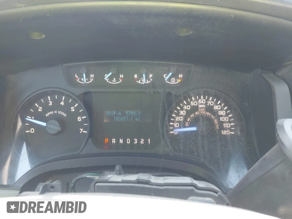 2011 Ford F-150 XL with VIN 1FTMF1CM0BKE04556, listed as a IAAI auction lot 41968512 with 180,657 mi miles. Bid and sale history available at carsss.com. Image 7.