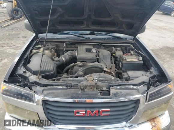 2005 GMC Canyon SLE Z85 with VIN 1GTDT196158135695, listed as a Copart auction lot 52523165 with 0 mi miles and Clean Title. Bid and sale history available at carsss.com. Image 11.