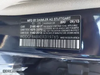 2014 Mercedes-Benz C-Class C 300 Sport with VIN WDDGF8ABXER319765, listed as a IAAI auction lot 41759219 with 117,637 mi miles. Bid and sale history available at carsss.com. Image 9.