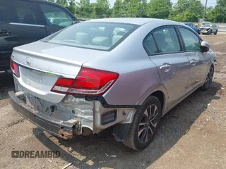 2015 Honda Civic EX z VIN 19XFB2F84FE109199, wystawiony jako IAAI lot #42405178 z przebiegiem 135 245 mil mil oraz . Historia ofert i sprzedaży dostępna na DreamBid. Obrazek 4.