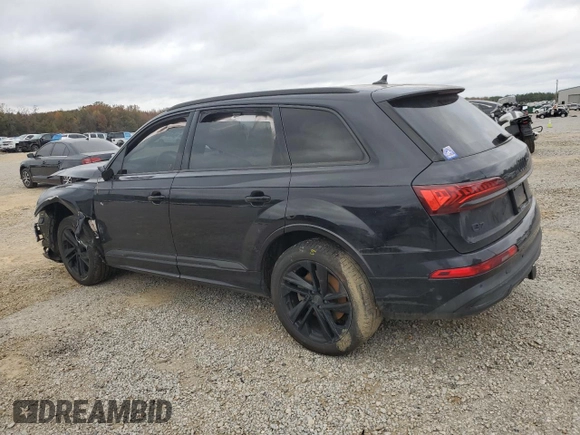 2020 Audi Q7 Premium Plus with VIN WA1LXAF77LD005500, listed as a Copart auction lot 81584564 with 85,503 mi miles and Salvage Title. Bid and sale history available at carsss.com. Image 2.