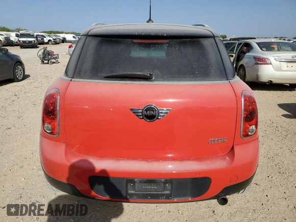 2012 MINI Countryman z VIN WMWZB3C59CWM05511, wystawiony jako Copart lot #49343875 z przebiegiem 29 945 mil mil oraz Szkoda całkowita • Salvage title. Historia ofert i sprzedaży dostępna na DreamBid. Obrazek 6.