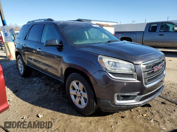 2014 GMC Acadia SLE with VIN 1GKKRNED8EJ187601, listed as a Copart auction lot 46934595 with 252,789 mi miles and Non Repairable. Bid and sale history available at carsss.com. Image 4.