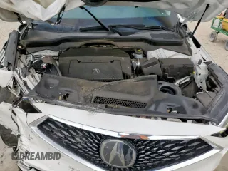 2022 Acura MDX with VIN 5J8YD9H3XNL004090, listed as a Copart auction lot 60478025 with 45,041 mi miles and Salvage title. Bid and sale history available at DreamBid. Image 12.