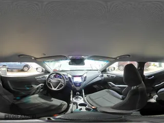 2015 Hyundai Veloster RE:FLEX with VIN KMHTC6AD4FU237015, listed as a Copart auction lot 88879515 with 127,454 mi miles and Salvage Title. Bid and sale history available at carsss.com. Image 12.
