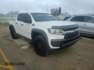2021 Chevrolet Colorado 2WD Work Truck z VIN 1GCGSBEA4M1191184, wystawiony jako Copart lot #83602904 z przebiegiem 39 618 mil mil oraz Szkoda całkowita • Salvage title. Historia ofert i sprzedaży dostępna na DreamBid. Obrazek 11.