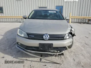 2015 Volkswagen Jetta Sedan Hybrid SEL Premium with VIN 3VW637AJXFM427884, listed as a Copart auction lot 49460505 with 58,950 mi miles and Salvage Title. Bid and sale history available at carsss.com. Image 5.