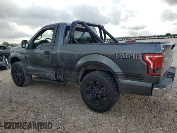2016 Ford F-150 XL with VIN 1FTMF1CP5GKE23704, listed as a Copart auction lot 78735124 with 38,170 mi miles and Clean Title. Bid and sale history available at carsss.com. Image 2.