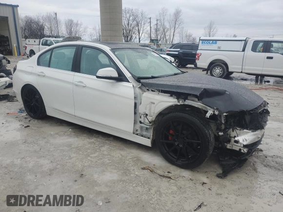 2015 BMW 3 Series 328i xDrive with VIN WBA3B5G57FNS12358, listed as a Copart auction lot 46918405 with 76,371 mi miles and Clean Title. Bid and sale history available at carsss.com. Image 4.