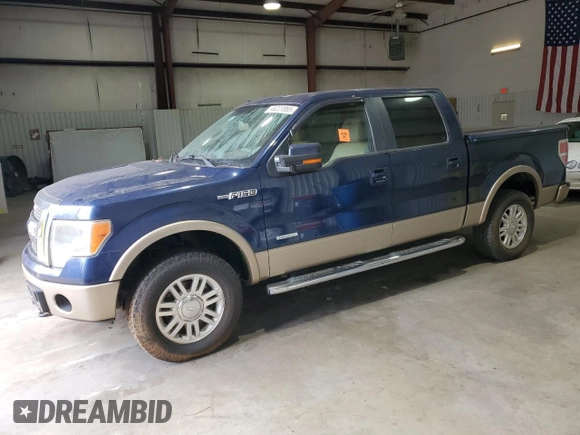 2012 Ford F-150 XL with VIN 1FTFW1ET1CFC20038, listed as a Copart auction lot 44331855 with 93,126 mi miles and Salvage Title. Bid and sale history available at DreamBid. Image 1.