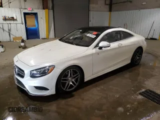 2016 Mercedes-Benz S-Class S 550 with VIN WDDXJ8FB8GA014242, listed as a Copart auction lot 86763024 with 49,230 mi miles and Salvage Title. Bid and sale history available at carsss.com. Image 1.