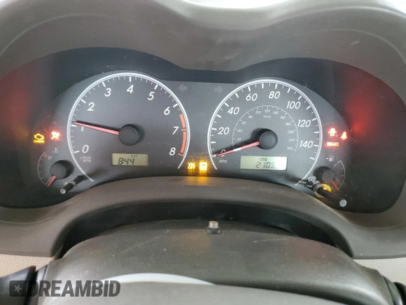 2010 Toyota Corolla with VIN 1NXBU4EE4AZ176788, listed as a Copart auction lot 55181605 with 210,994 mi miles and Clean Title. Bid and sale history available at DreamBid. Image 9.