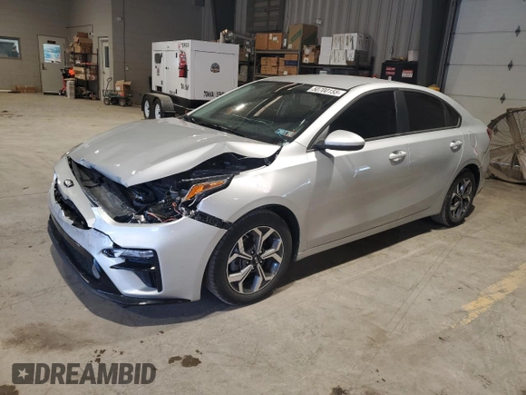 2021 Kia Forte LXS with VIN 3KPF24AD6ME370573, listed as a Copart auction lot 50700155 with 59,009 mi miles and Salvage Title. Bid and sale history available at carsss.com. Image 1.