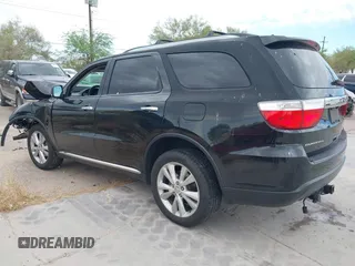 2013 Dodge Durango Crew with VIN 1C4RDHDG1DC647447, listed as a IAAI auction lot 42237714 with 177,523 mi miles and . Bid and sale history available at DreamBid. Image 3.