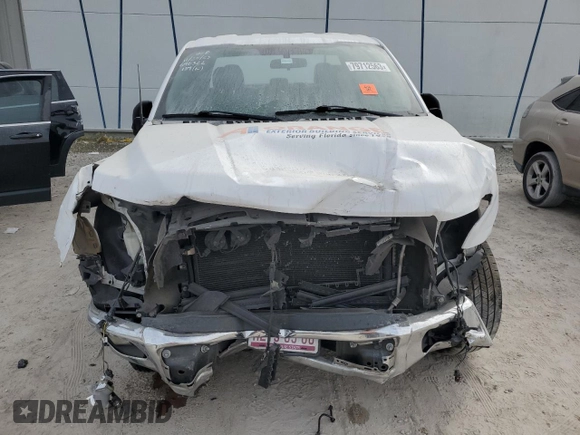 2017 Ford F-150 XL with VIN 1FTEX1CF0HKE54952, listed as a Copart auction lot 41434955 with 181,807 mi miles and Salvage Title. Bid and sale history available at carsss.com. Image 5.