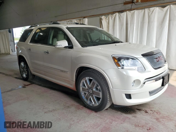 2012 GMC Acadia Denali with VIN 1GKKVTED9CJ203852, listed as a Copart auction lot 59018005 with 110,398 mi miles and Salvage title. Bid and sale history available at DreamBid. Image 4.