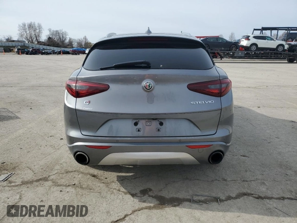 2020 Alfa Romeo Stelvio Ti z VIN ZASPAKBN4L7C91444, wystawiony jako Copart lot #43635865 z przebiegiem 83 848 mil mil oraz Szkoda całkowita • Salvage title. Historia ofert i sprzedaży dostępna na DreamBid. Obrazek 6.