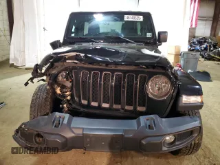 2021 Jeep Wrangler Unlimited 80th Anniversary with VIN 1C4HJXDN1MW738407, listed as a Copart auction lot 46140325 with 50,824 mi miles and Salvage title. Bid and sale history available at DreamBid. Image 5.