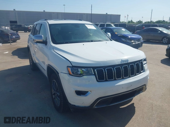 2020 Jeep Grand Cherokee Limited with VIN 1C4RJEBG0LC265886, listed as a IAAI auction lot 42007296 with 98,697 mi miles and . Bid and sale history available at DreamBid. Image 1.
