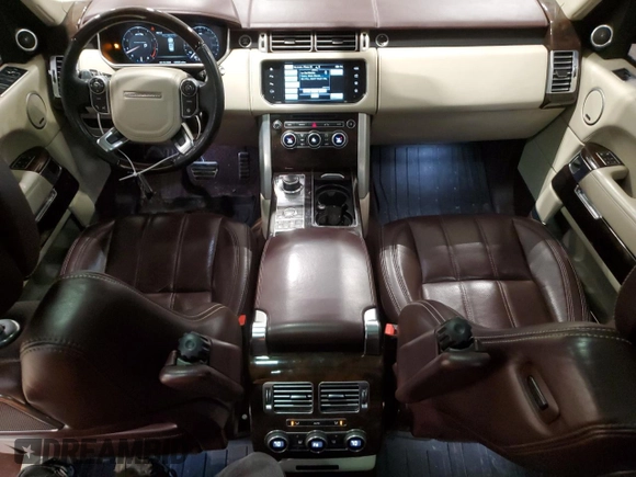 2016 Land Rover Range Rover Autobiography with VIN SALGV2EF0GA287636, listed as a Copart auction lot 51229324 with 108,905 mi miles and Non Repairable. Bid and sale history available at DreamBid. Image 8.