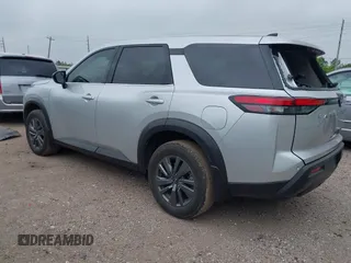 2023 Nissan Pathfinder S with VIN 5N1DR3AA7PC264417, listed as a IAAI auction lot 41892386 with 18,116 mi miles and . Bid and sale history available at DreamBid. Image 3.